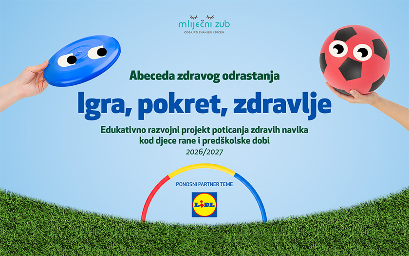 Igra, pokret. zdravlje: kreće nova sezona Abecede zdravog odrastanja!